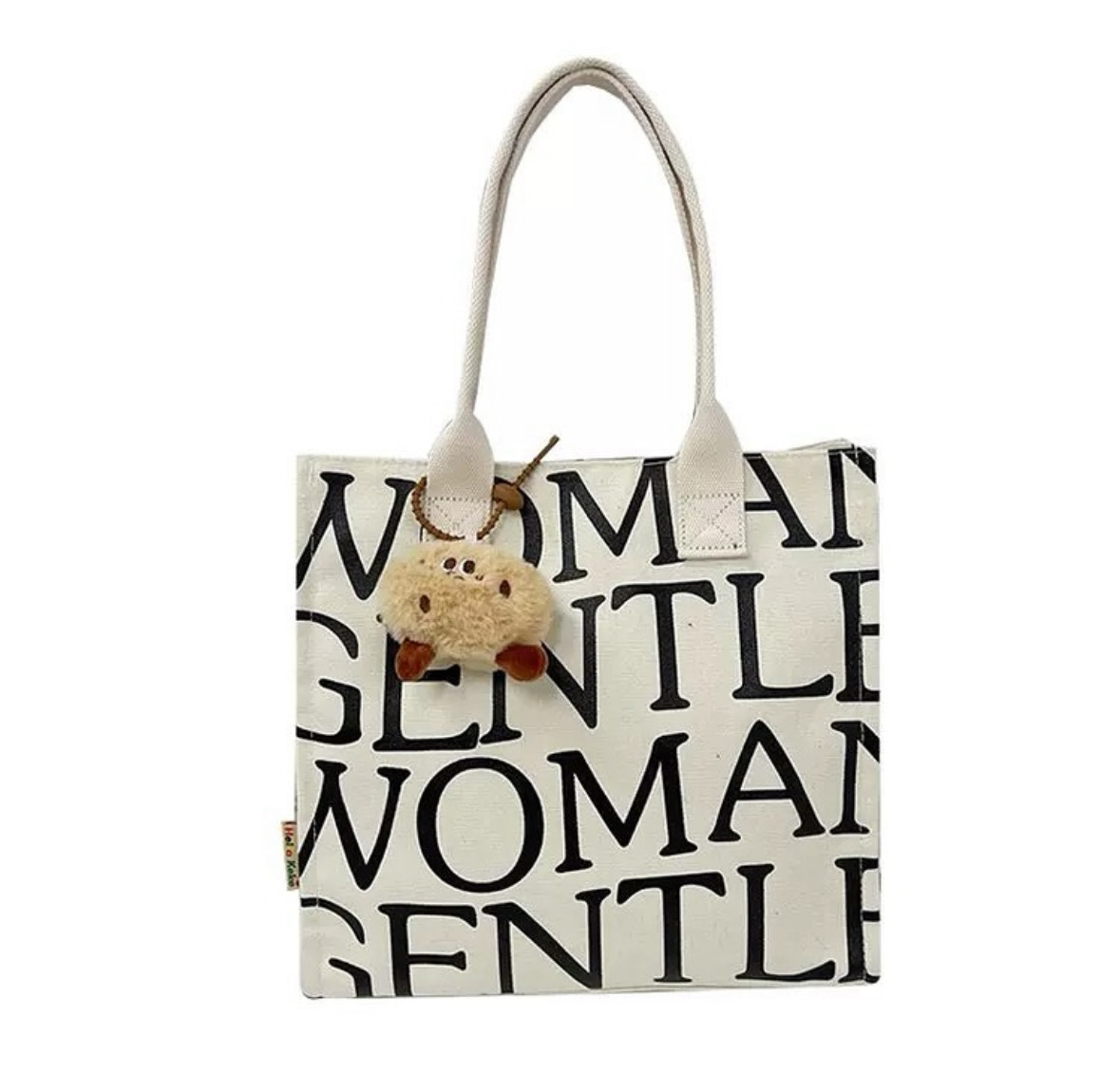 Bolso Lona Letras: imagen 1