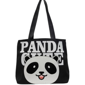 Bolso Mano Panda negro