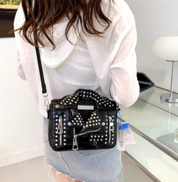 Cartera Chaqueta Tachas