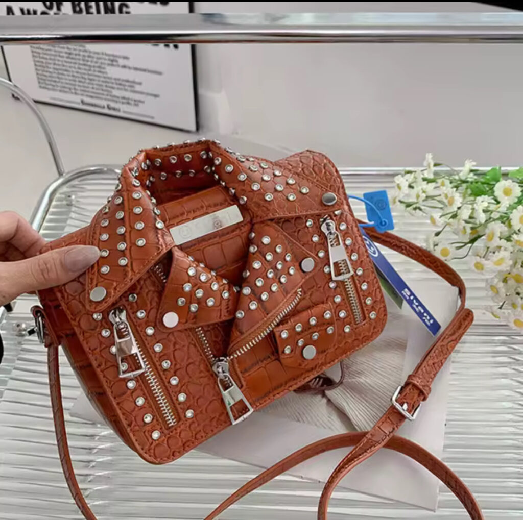 Cartera Chaqueta Café