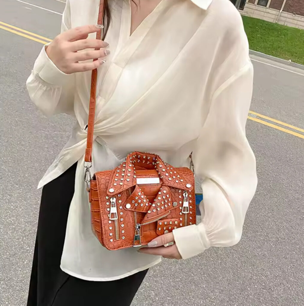 Cartera Chaqueta Café