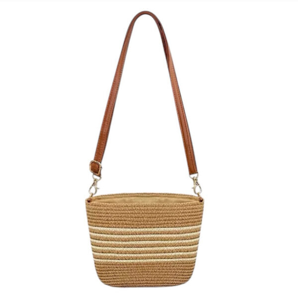 Cartera Tejida a Rayas