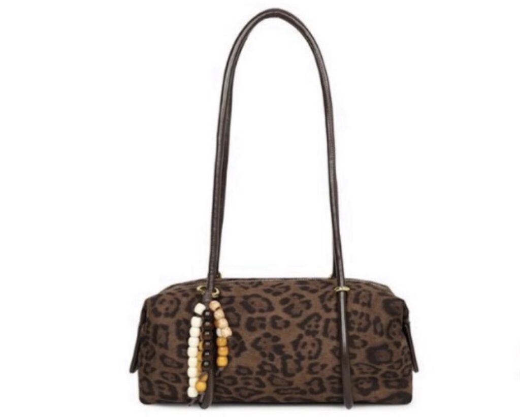 Cartera Baguette Print